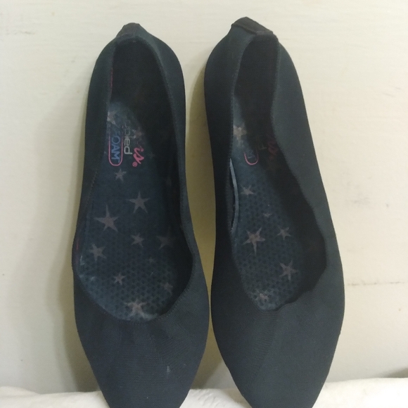 Sketchers Black Women's Flats Size 8 - Picture 2 of 12